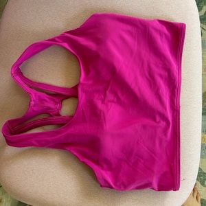 Lululemon - Stash it bra - ripened raspberry size 6